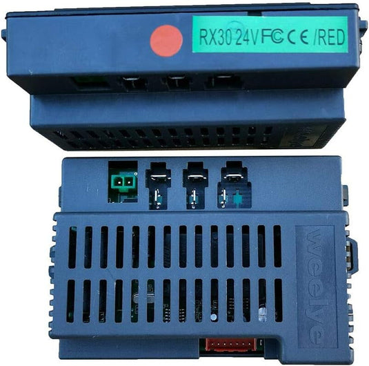 24V Kids Ride-On Car with Four-Sided Socket and 2.4G Bluetooth Remote Control