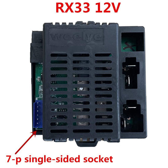 12V Receiver and Controller Box with Accessories for Children's Electric Ride-On Toys