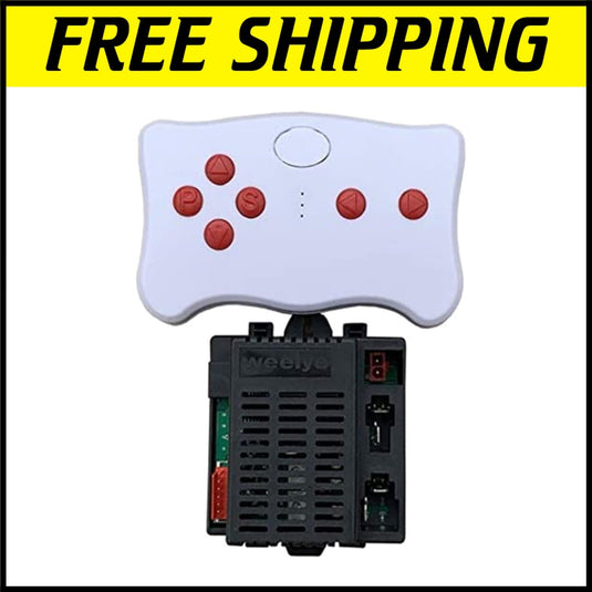 12V Kids Ride-On Car Remote Control and Receiver Replacement Kit for RX43 and RX23 Models