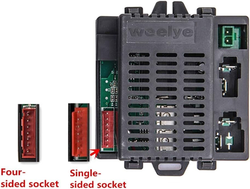 Load image into Gallery viewer, 12V Replacement Remote Control with 2.4G Wireless Connectivity for Kids&#39; Cars RX43 RX23
