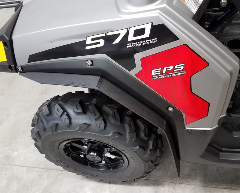Load image into Gallery viewer, Polaris RZR 570 TRAIL 2014-2017 Mud Flaps / Fender Extensions, Front &amp; Rear
