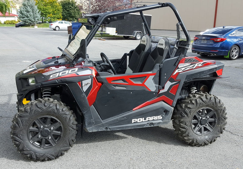 Load image into Gallery viewer, Polaris RZR 900 TRAIL 2015-2017 Mud Flaps / Fender Extensions, Front &amp; Rear

