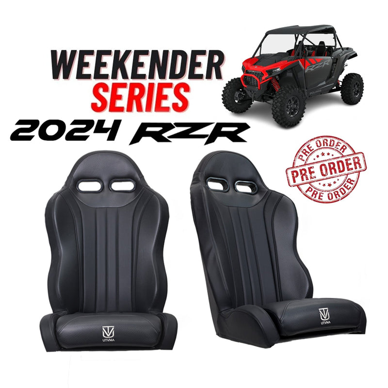Load image into Gallery viewer, &quot;Weekender&quot; Series Pair of Front or Rear Suspension Bucket Seats RZR 1000 (2024)
