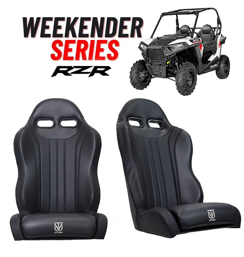 Load image into Gallery viewer, &quot;Weekender&quot; Series Pair of Front Suspension Bucket Seats RZR 900 (2011-2023)
