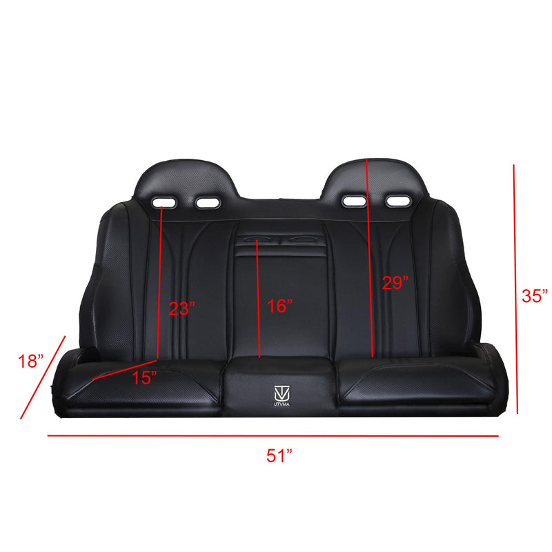 Load image into Gallery viewer, RZR PRO S Rear Bench Seat W Harnesses (2025+)
