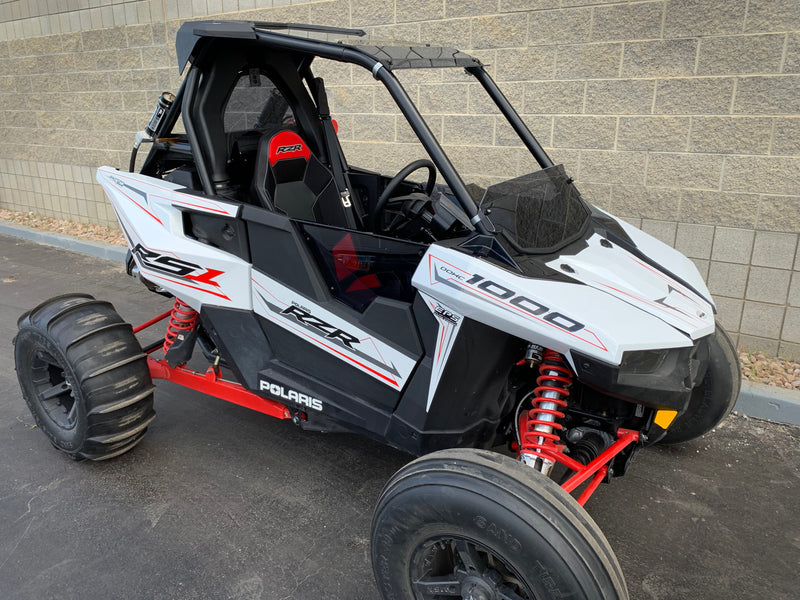Load image into Gallery viewer, Polaris RS1 Half Windshield with Billet Clamps
