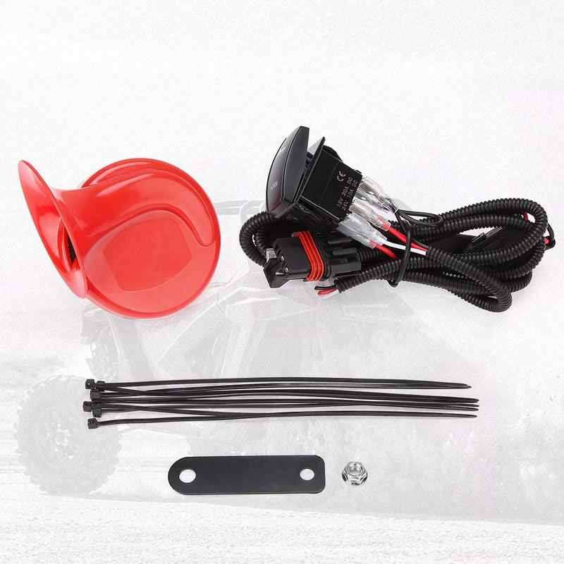 Load image into Gallery viewer, UTV Universal Horn Kit with Rocker Switch 12V
