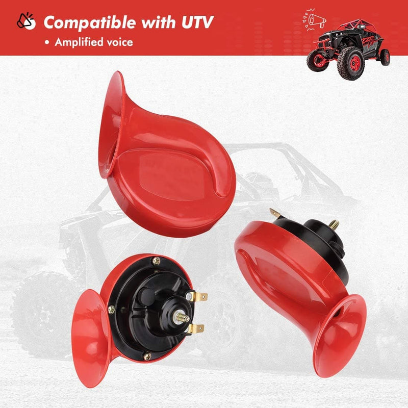 Load image into Gallery viewer, UTV Universal Horn Kit with Rocker Switch 12V

