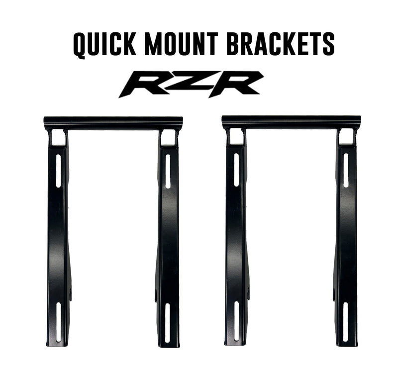 Load image into Gallery viewer, RZR PRO (Turbo R, Pro R, Pro) 2 and 4 Seater Suspension &quot;Weekender&quot; Series Pair of Front Bucket Seats W/ Quick Mount Bracket (2020-2025)

