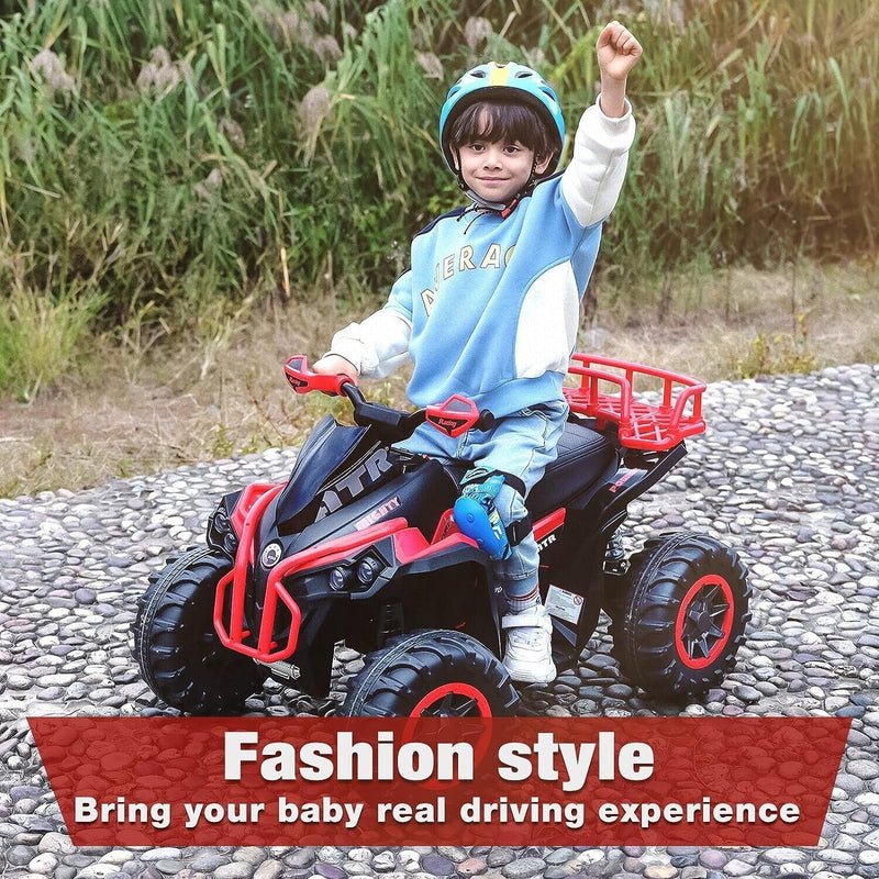 Load image into Gallery viewer, Electric Kids ATV Four Wheeler Cutrimoto for Children 3 to 7 Years Old - Perfect Gifts for Boys and Girls

