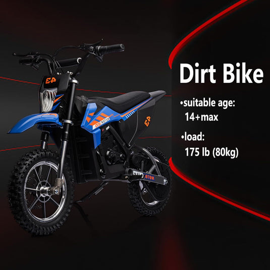 36V Battery-Powered Off-Road Electric Ride-On Motorcycle for Kids