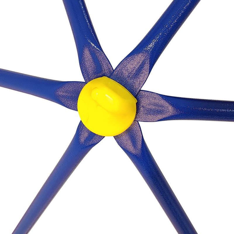 Load image into Gallery viewer, 6ft Dome Climber with 1.2m Slide and Blue Climbing Stones for Ages 3+
