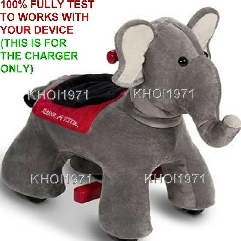 Load image into Gallery viewer, AC Wall Charger Adapter for 987 Radio Flyer Peanut Elephant Deluxe Ride-On Toy
