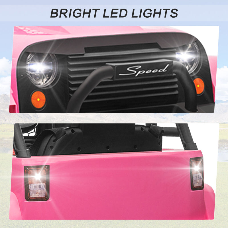 Load image into Gallery viewer, 12V Kids Ride-On Truck with Remote Control, Power Wheels, and LED Lights
