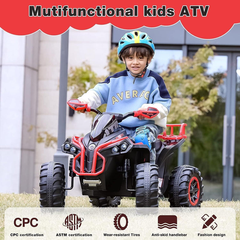 Load image into Gallery viewer, Electric Kids ATV Four Wheeler Cutrimoto for Children 3 to 7 Years Old - Perfect Gifts for Boys and Girls
