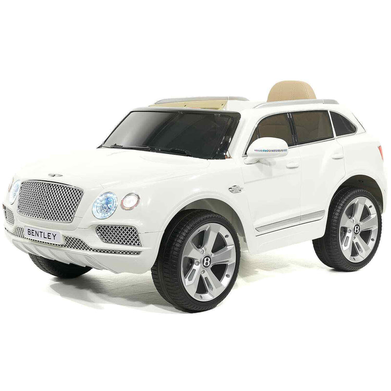 Load image into Gallery viewer, LICENSED BENTLEY BENTAYGA 12V CHILD&#39;S RIDE-ON TOY SUV WITH EVA RUBBER WHEELS, TWIN MOTORS, AND REMOTE CONTROL ACCESS.
