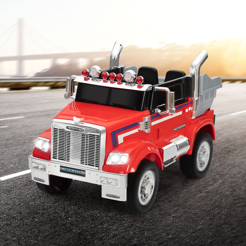 Load image into Gallery viewer, 12V Kids Electric Ride On Toy Truck with Music and Remote Control
