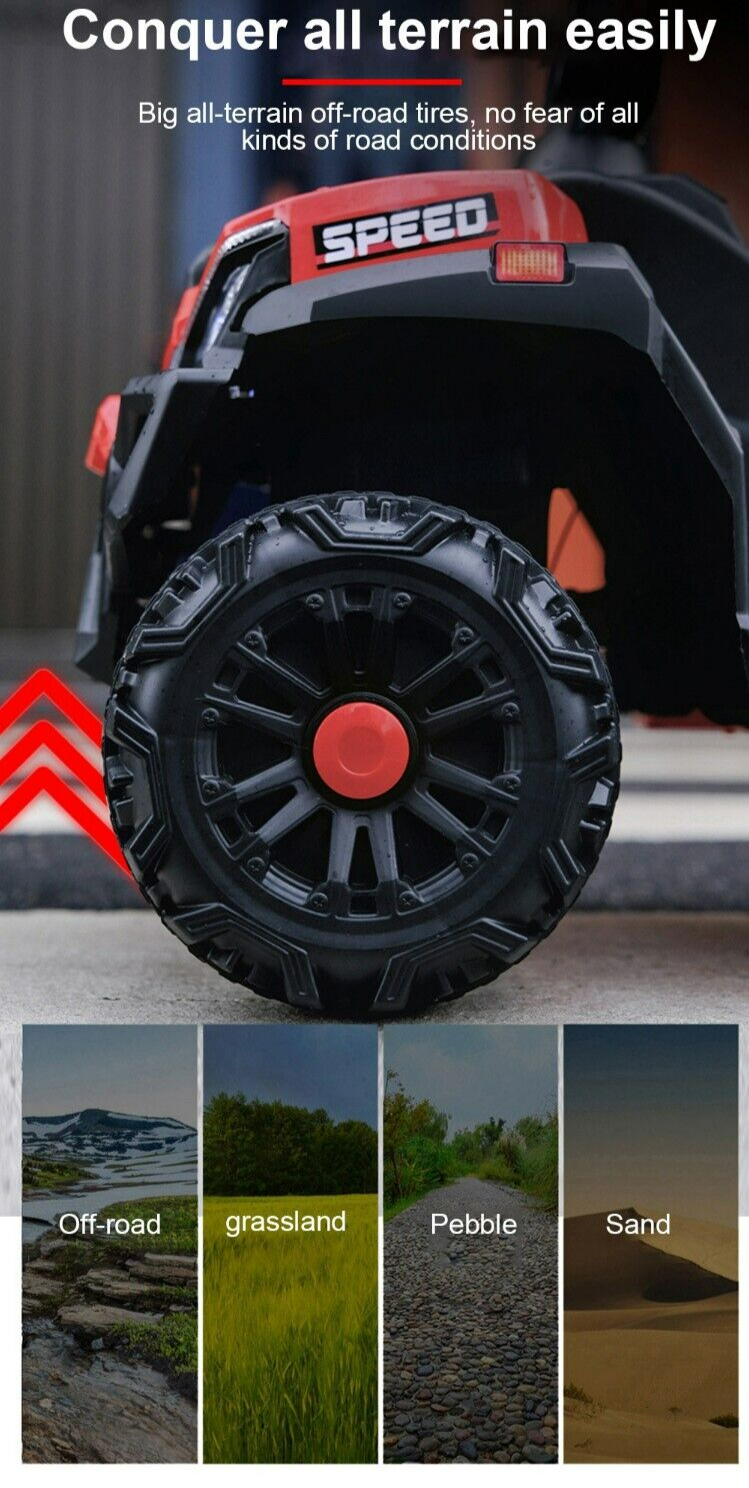 Load image into Gallery viewer, Kids&#39; Electric Off-Road ATV with Musical Features and Illuminating Lights for Children
