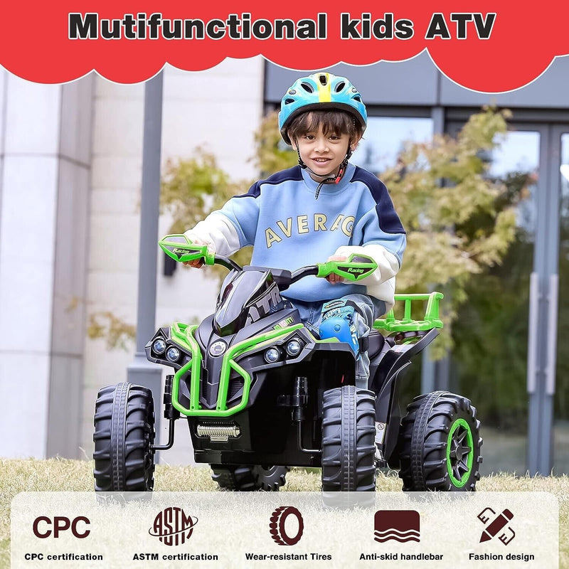 Load image into Gallery viewer, Electric Ride-On Quad ATV for Kids 3-7 Years Old - Perfect Gifts for Children
