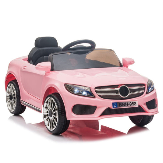 Electric Ride-On Car for Kids with Remote Control, Music, and LED Lights - Perfect Gift for Young Drivers!
