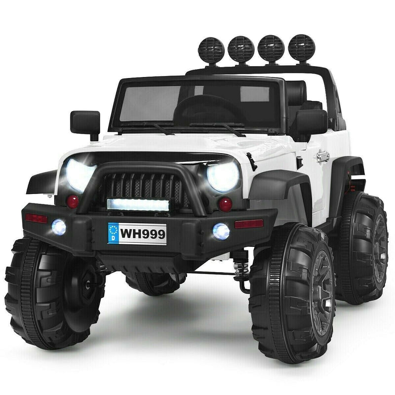 Load image into Gallery viewer, 12V Children&#39;s Ride-On Toy Truck with Spring Suspension System
