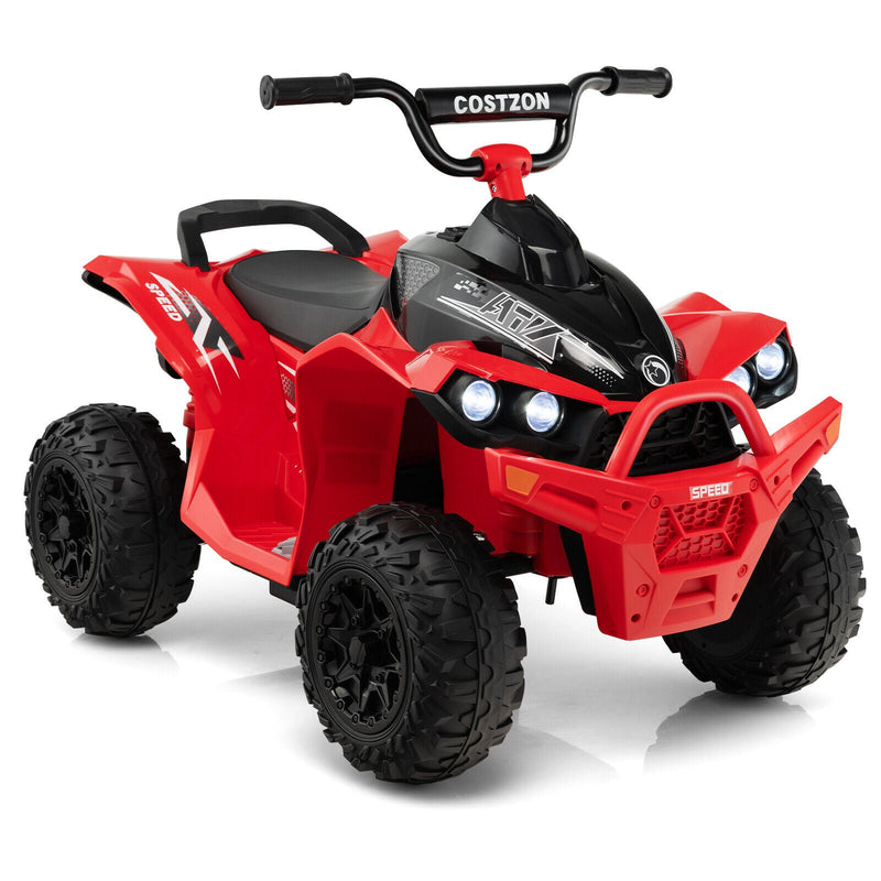 Load image into Gallery viewer, Electric 4-Wheeler Quad Car for Kids with MP3 Player and Lights - 12V Battery Powered
