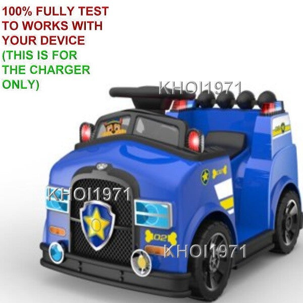 Load image into Gallery viewer, 6V AC Wall Charger Adapter for Paw Patrol Chase Quad Ride-On Toy Model 8804-63
