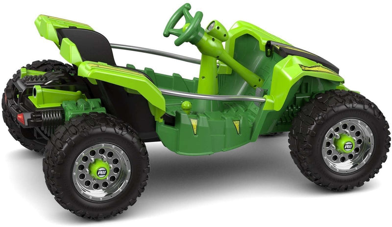 Load image into Gallery viewer, 12V Green Rechargeable Battery-Powered Kids Ride-On Dune Buggy ATV Racer

