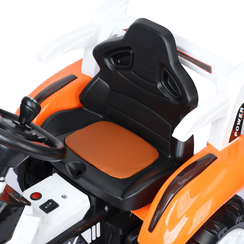 Load image into Gallery viewer, Battery-Powered Ride-On Excavator with Motorized Arm and Forward/Backward Movement
