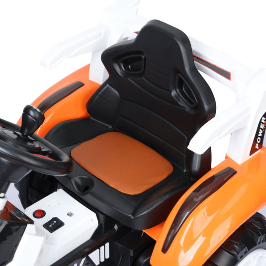 Battery-Powered Ride-On Excavator with Motorized Arm and Forward/Backward Movement