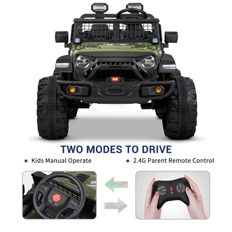 Load image into Gallery viewer, Kimbosmart 24V Electric Children&#39;s Ride On Truck Car Toy Battery Powered with 3 Speeds and Remote Control
