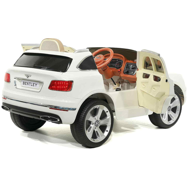 Load image into Gallery viewer, LICENSED BENTLEY BENTAYGA 12V CHILD&#39;S RIDE-ON TOY SUV WITH EVA RUBBER WHEELS, TWIN MOTORS, AND REMOTE CONTROL ACCESS.
