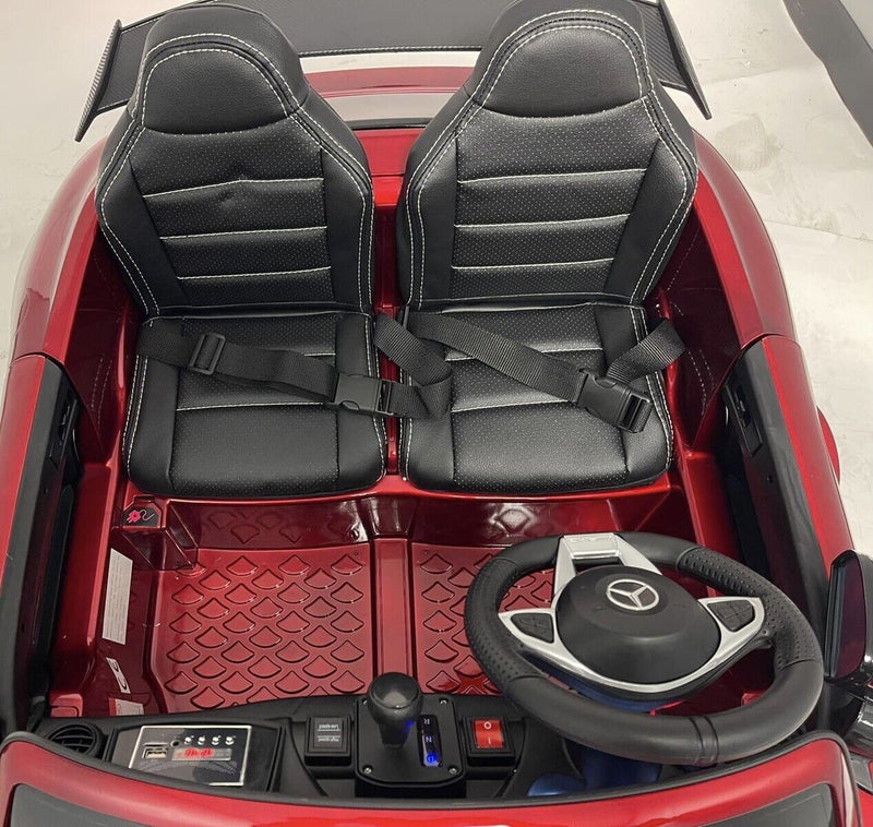 Load image into Gallery viewer, Double the Fun: 12V Remote Control Electric Car for Kids with Dual Seats
