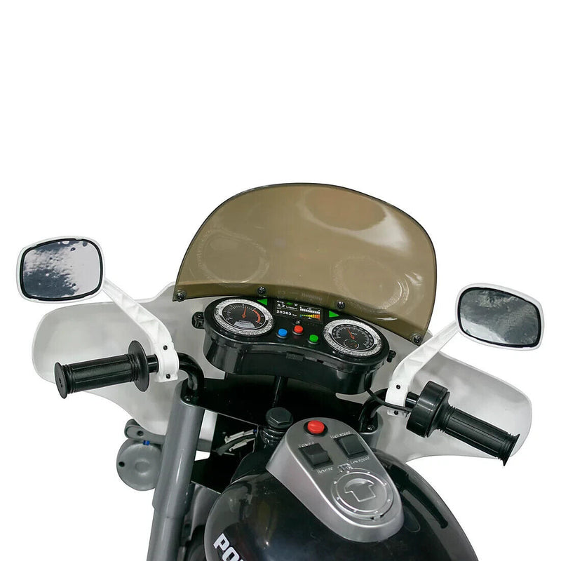 Load image into Gallery viewer, Kids Electric Police Motorbike Ride-On Toy for Boys and Girls - 12v Motorized Motorcycle Car
