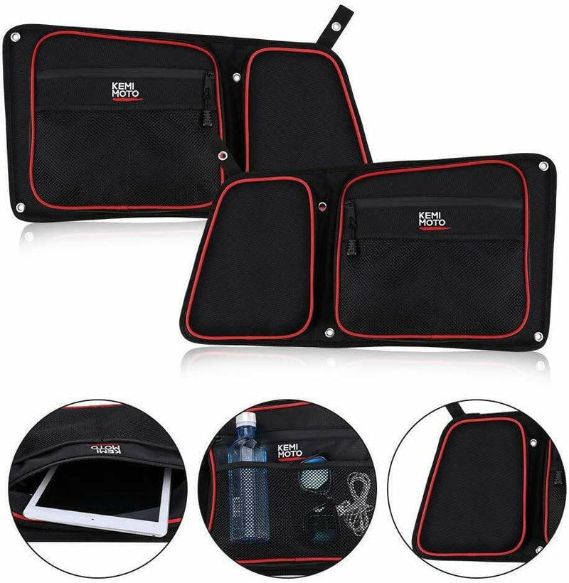 Load image into Gallery viewer, Rear Side Door Bags Knee Pad for Polaris RZR XP 4 1000/4 900/4 Door Turbo
