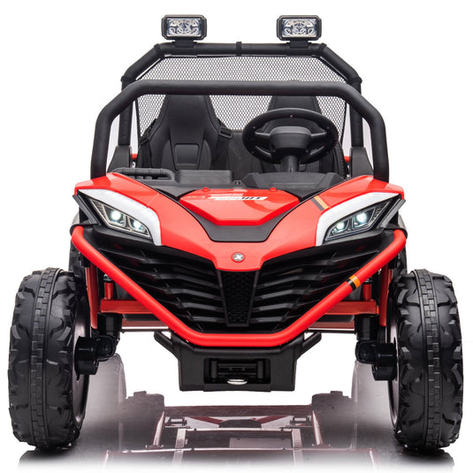 24V Kids 2-Seater Electric Ride-On UTV Truck with 4WD and 320W Motor, Remote Control