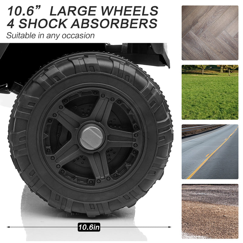 Load image into Gallery viewer, 12V Kids Ride-On Truck with Remote Control, Power Wheels, and LED Lights
