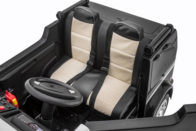 Load image into Gallery viewer, SUPERtrax® Large Truck Emergency Children&#39;s Ride On 4WD Law Enforcement Vehicle - Ebony.

