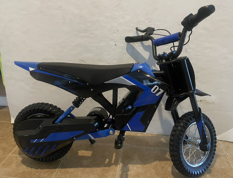 Load image into Gallery viewer, Electric Dirt Bike for Kids Ages 3-12: The Perfect Blue Ride
