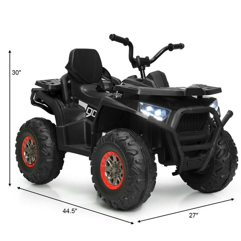Load image into Gallery viewer, 12 Volt Children&#39;s Electric Four-Wheeler ATV Quad with MP3 Player and LED Illumination
