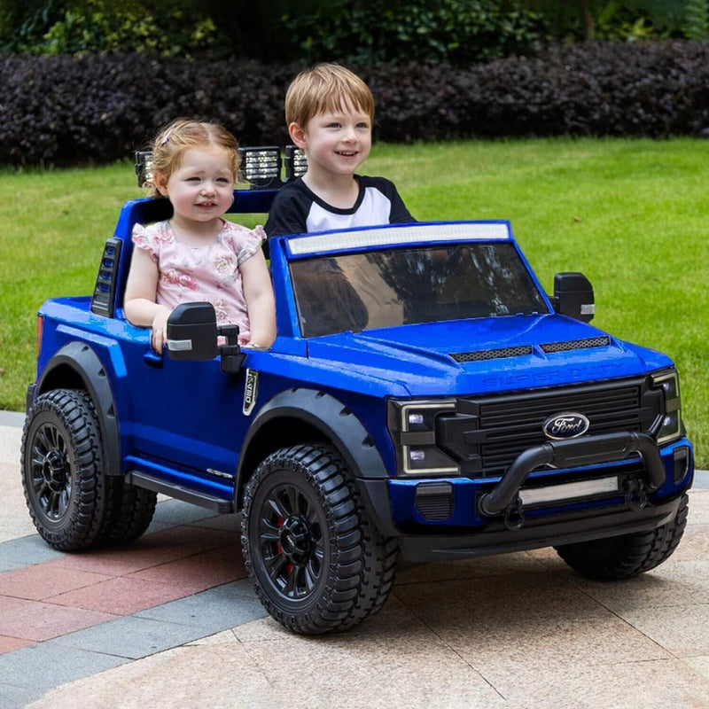 Load image into Gallery viewer, 2023 Ford F450 24v 2 Seater Children&#39;s Electric Truck with Interchangeable Battery
