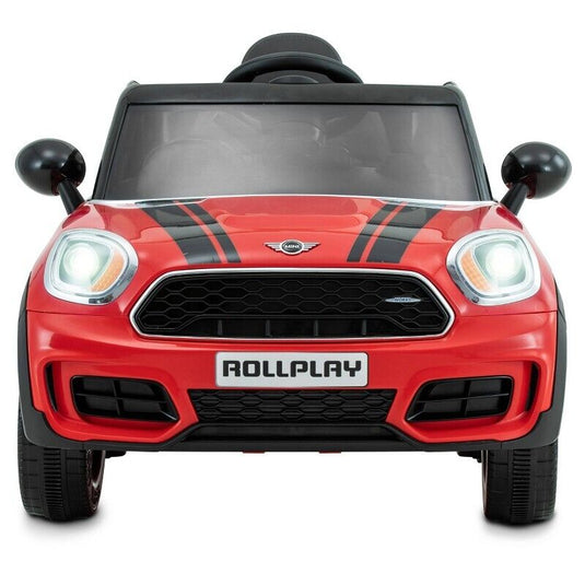 Rev Up Your Child's Playtime with the 6V Mini Cooper Ride-On - Red