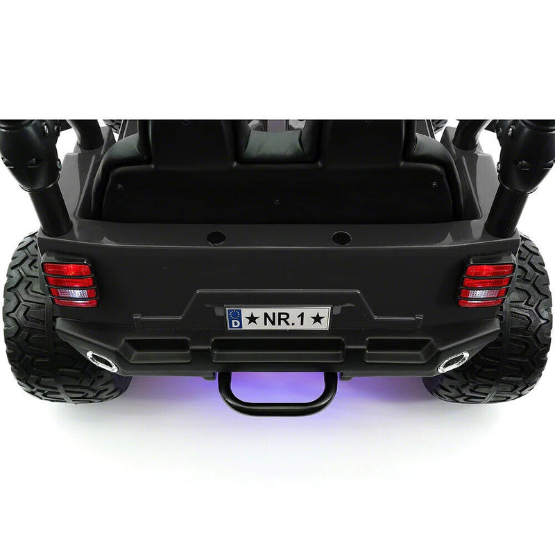 Load image into Gallery viewer, 12V CHILDREN&#39;S RIDE-ON JEEP TRUCK CAR, DUAL POWERFUL MOTORS, TWO SEAT CAPACITY, HIGH-GRIP TYRES, LED LIGHTS &amp; REMOTE CONTROL
