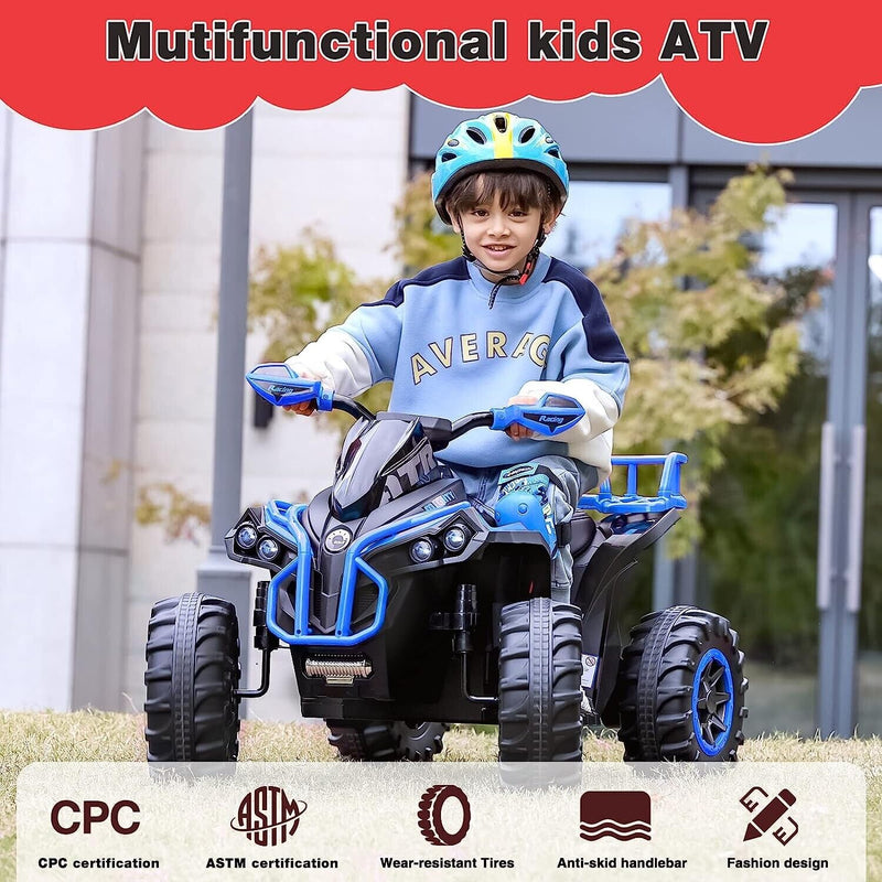 Load image into Gallery viewer, Electric Ride-On Quad Bike for Kids 3-7 Years Old - Perfect Gift for Children
