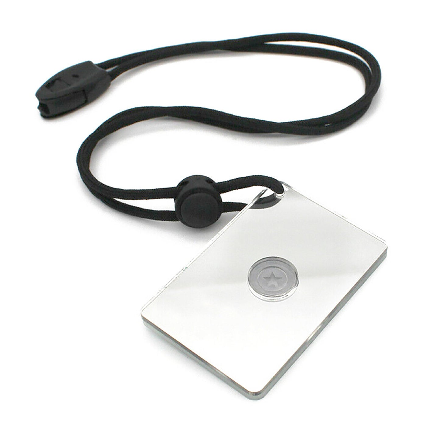 Emergency Signaling Mirror with Targeting Star for Hiking, Backpacking, Kayaking, Boating