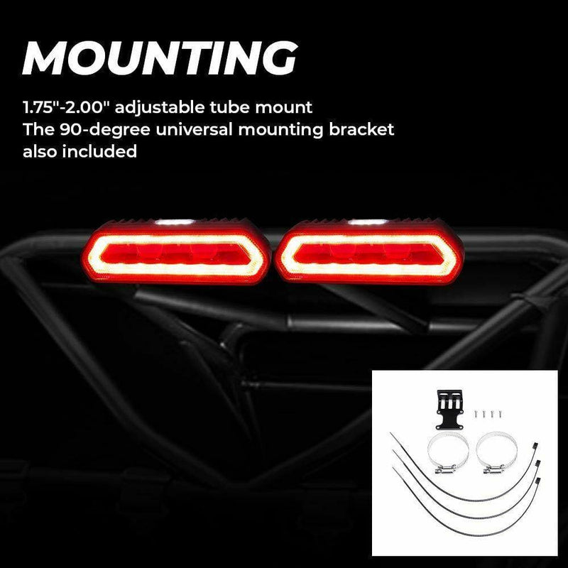 Load image into Gallery viewer, Universal Roll Bar Tail Light For RZR Ranger, Maverick X3
