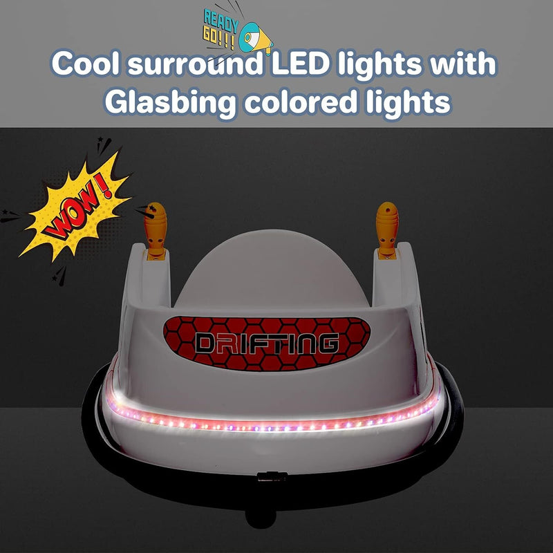 Load image into Gallery viewer, 6V Electric Ride-On Bumper Car with Remote Control for Kids and Toddlers
