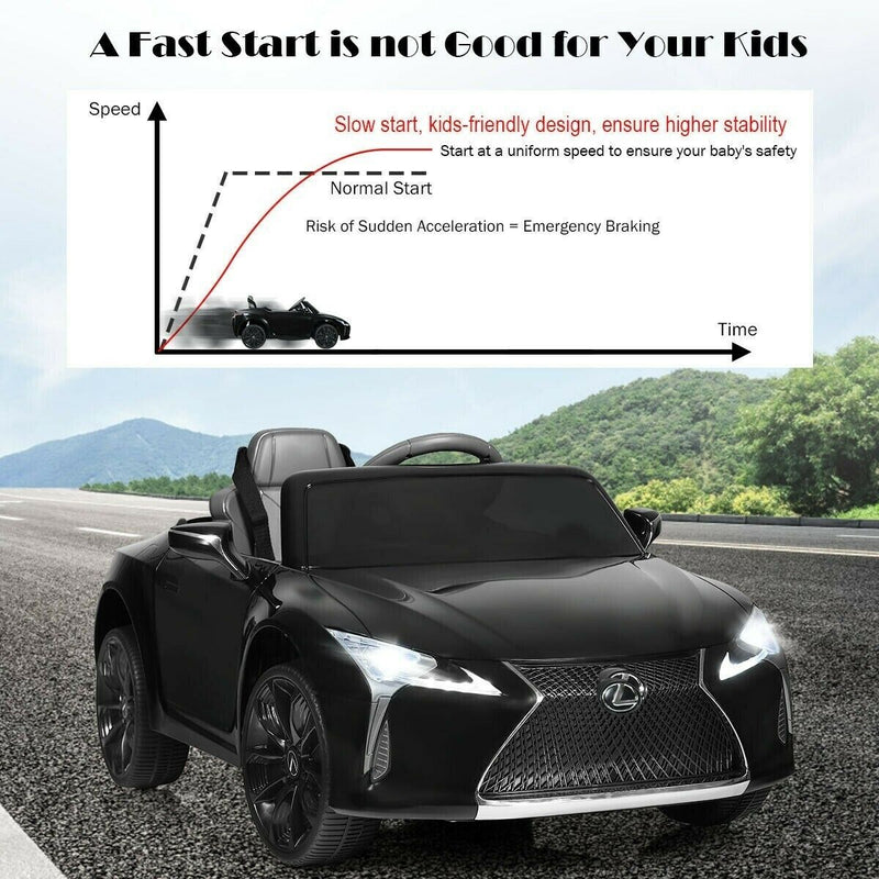 Load image into Gallery viewer, 12V Children&#39;s Ride-On Lexus LC500 Licensed Remote Control Electric Car
