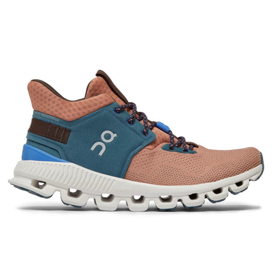 Women's On Cloud Hi Edge, Blush/Storm, 6 B Medium - Skoutley Outdoors LLC