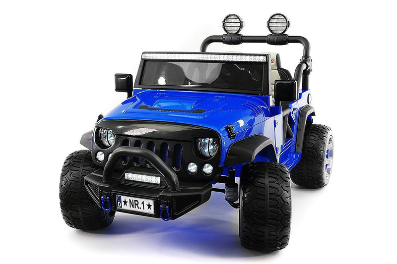 Load image into Gallery viewer, 12V Battery Operated Children&#39;s Ride-On Truck Jeep with Dual Powerful Motors and Remote Control
